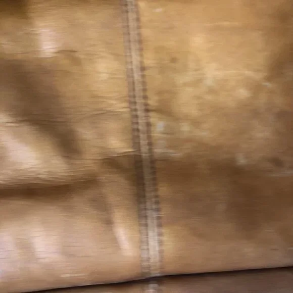 Samsonite Brown 18" Leather Laptop Bag Briefcase Mens Soft Case Satchel Work - Picture 15 of 16